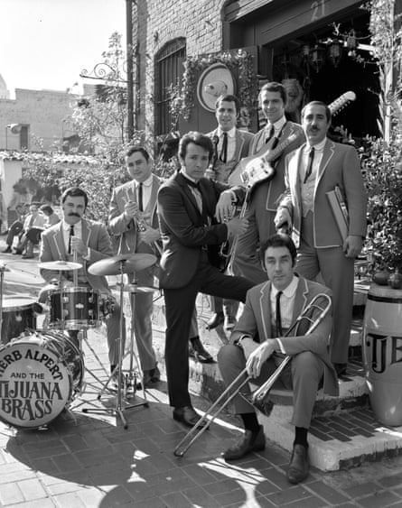 Herb Alpert and the Tijuana Brass promoting their 1967 TV special in Los Angeles