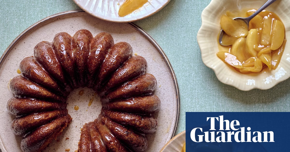 Helen Goh’s recipe for toffee apple pudding cake