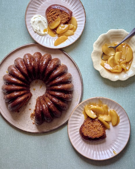 Helen Goh's recipe for toffee apple pudding cake Food The Guardian
