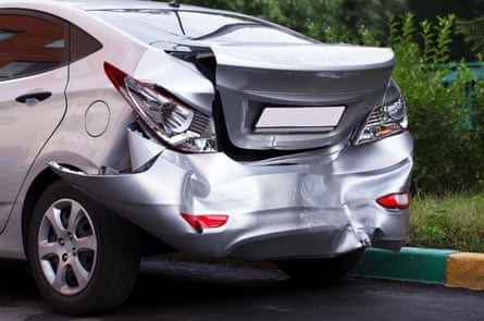 Big dent on car