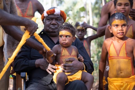 Yunupingu at Garma in 2019