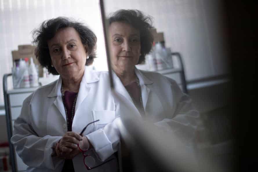 Margareth Dalcolmo at her medical office in Rio de Janeiro.