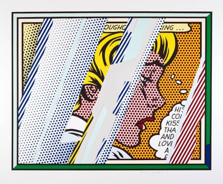 Roy Lichtenstein’s Reflections on Girl.