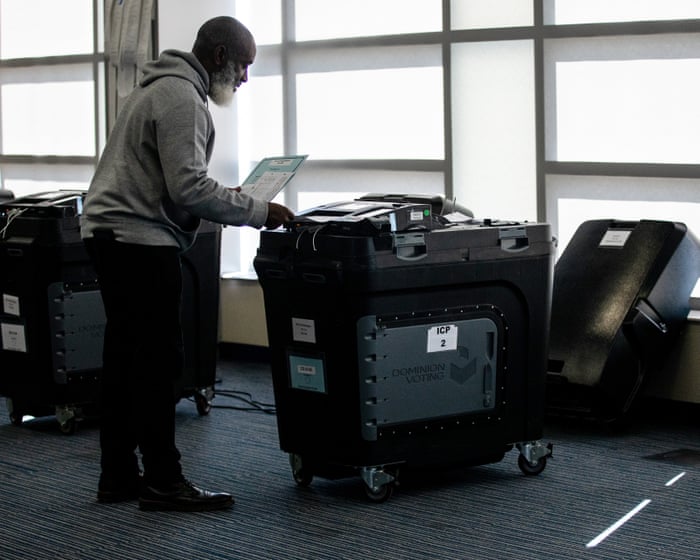 Dominion, voting firm targeted by false 2020 election claims, sold to new owner