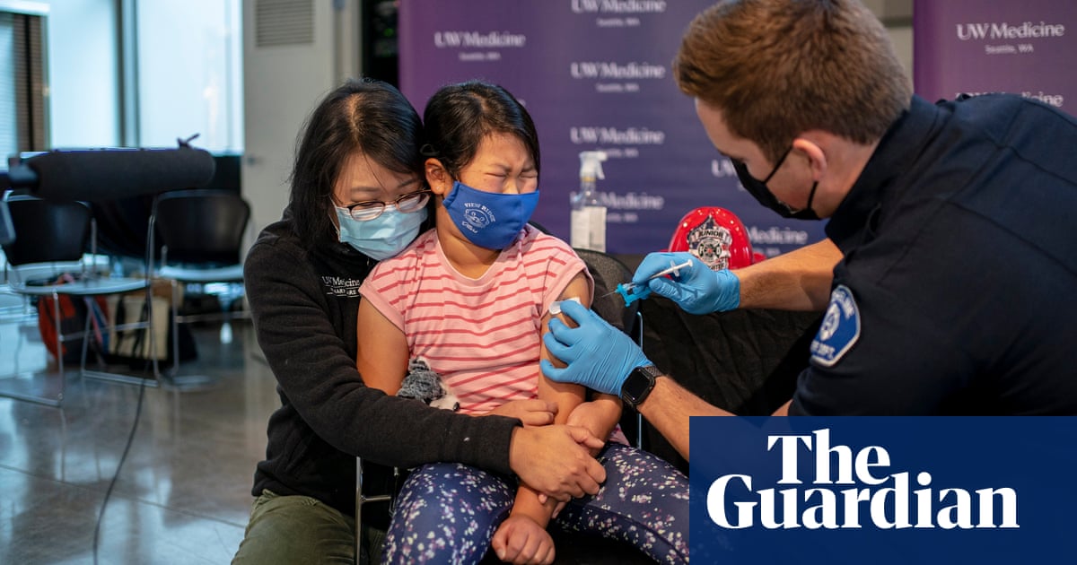 Hesitancy, inequity: is the US ‘making the same mistakes’ with kids’ vaccines?