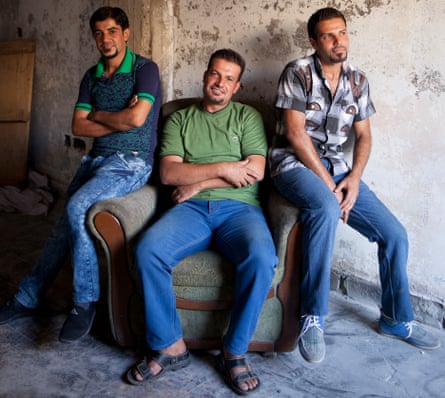 From left brothers: Ahmmad, Akram and Sharmad Muklis