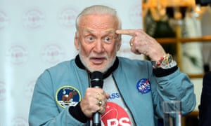 Former Nasa astronaut Buzz Aldrin, pictured in 2015, has written extensively about space travel and exploration.
