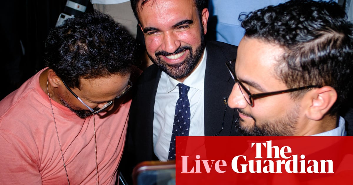 We made history': Mamdani celebrates after shocking Cuomo in New York City mayoral primary US politics live
