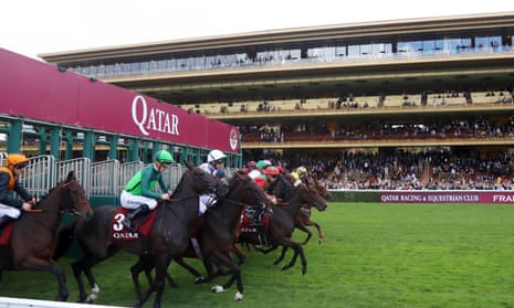 The stalls open at Longchamp for the Prix de Royallieu on Saturday.