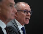 Australia news live: Jay Weatherill named next high commissioner to UK; former radio host to lead ACT Liberals after leader and deputy step down
