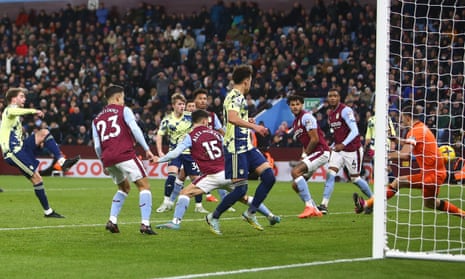 Patrick Bamford of Leeds scores his sides first goal