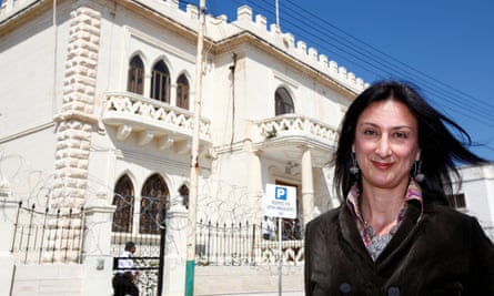 Daphne Caruana Galizia pictured in Valletta in 2011.