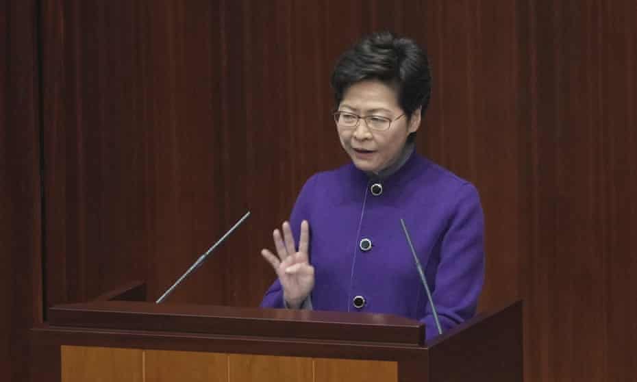 Carrie Lam did not detail what new offences would be created.