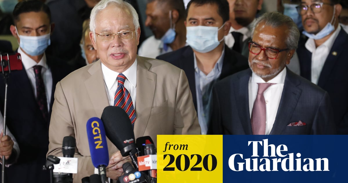 1mdb Scandal Najib Razak Handed 12 Year Jail Sentence 1mdb The Guardian