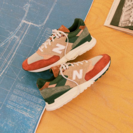 The Kith New Balance 998s x Frank Lloyd Wright Foundation