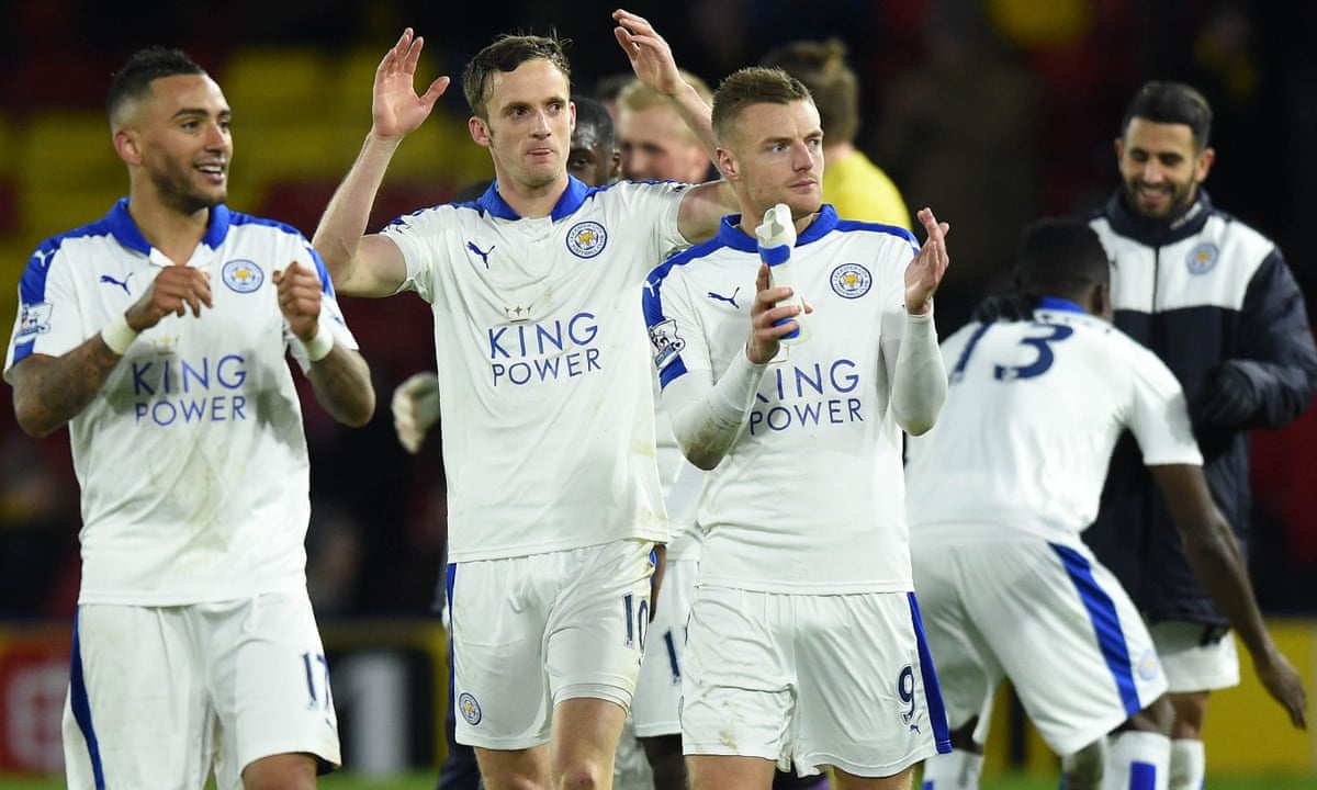 Jamie Vardy Dismisses Talk Of Pressure As Leicester City Enjoy Last Laugh At Watford Football The Guardian