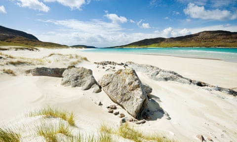 The Isle of Harris in the Outer Hebride,s Scotland.