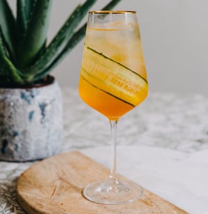 Camille Vidal’s healthy hedonist spritz.
