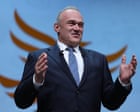 The Guardian view on Sir Ed Davey’s speech: a party that promises contrast and protest | Editorial