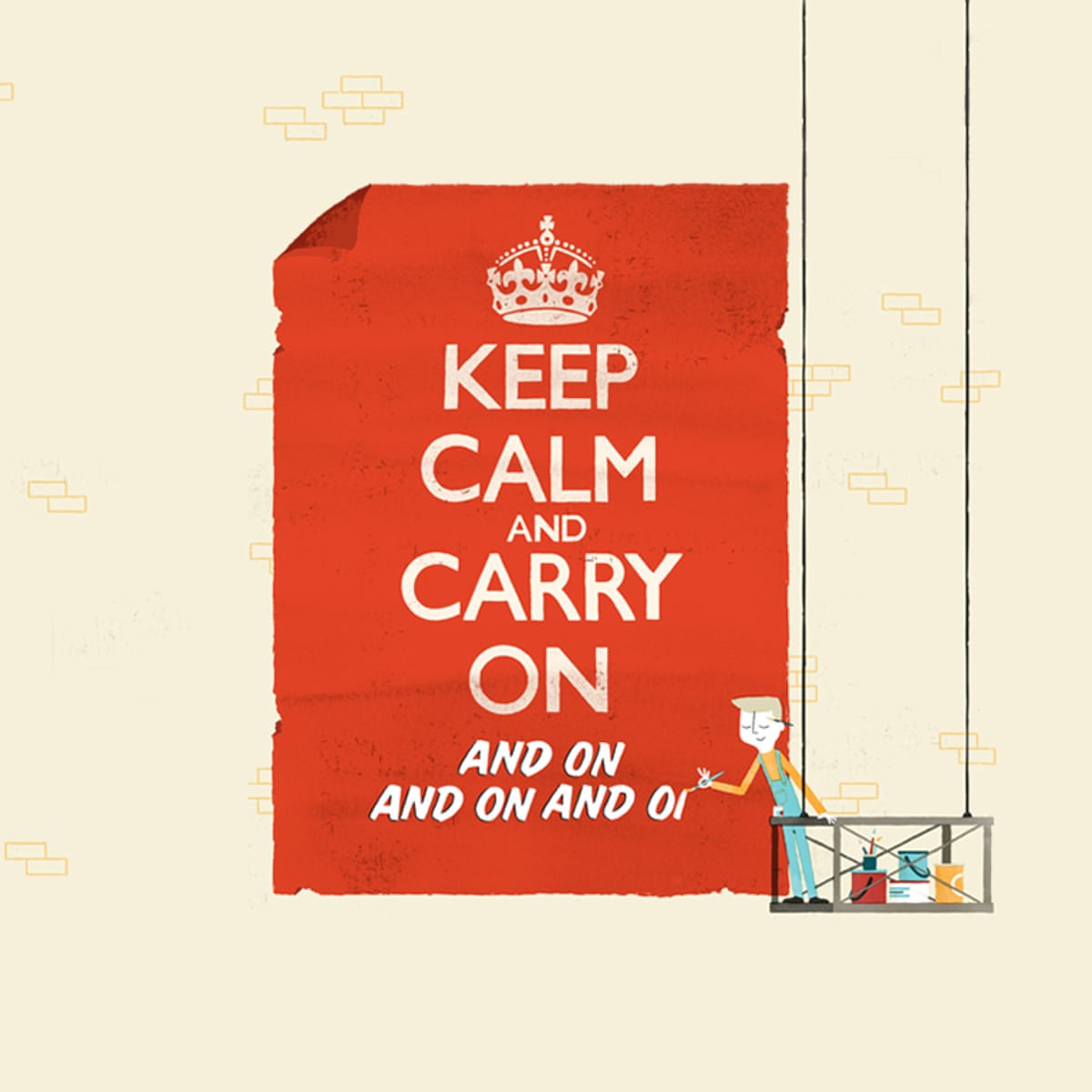 Keep Calm and Carry On – the sinister message behind the slogan ...