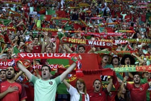 Portugal fans