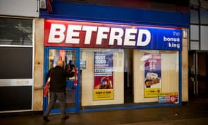 A Betfred shop in Birmingham
