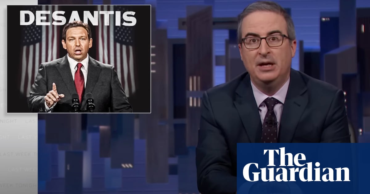 John Oliver on Ron DeSantis: ‘A petty autocrat and a bully’