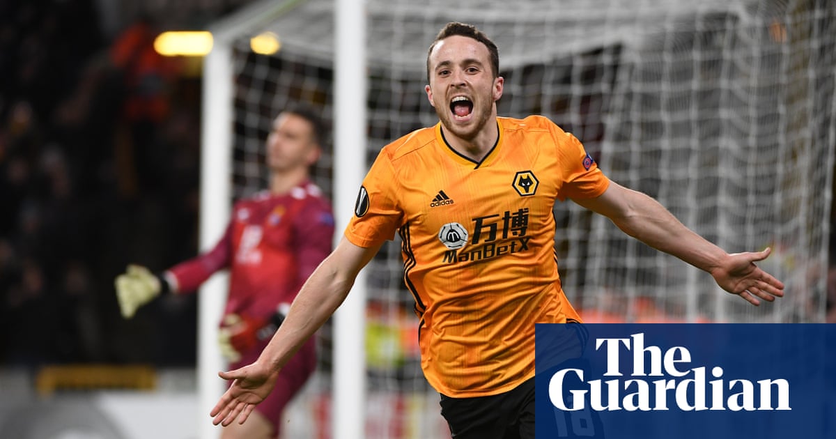 Wolves Diogo Jota hits Europa League hat-trick to leave Espanyol flailing