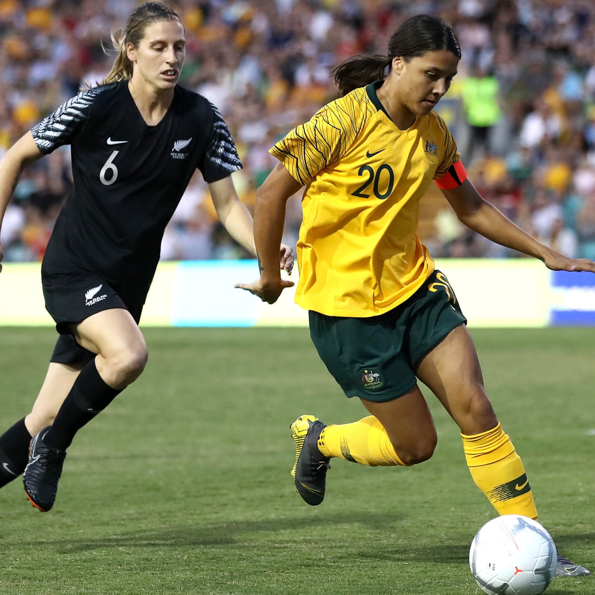 Australia And New Zealand Join Forces For 2023 Women S World Cup Bid Football The Guardian