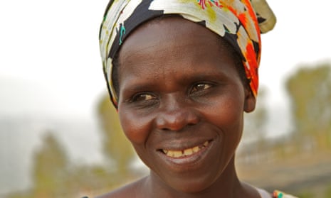 Bertha Nzabanita in Rwanda