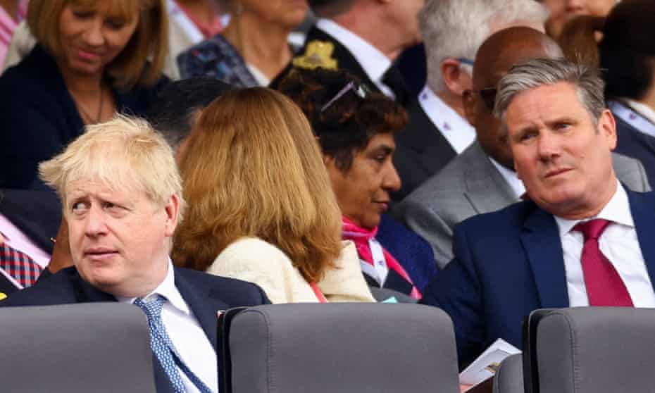 Boris Johnson and Keir Starmer