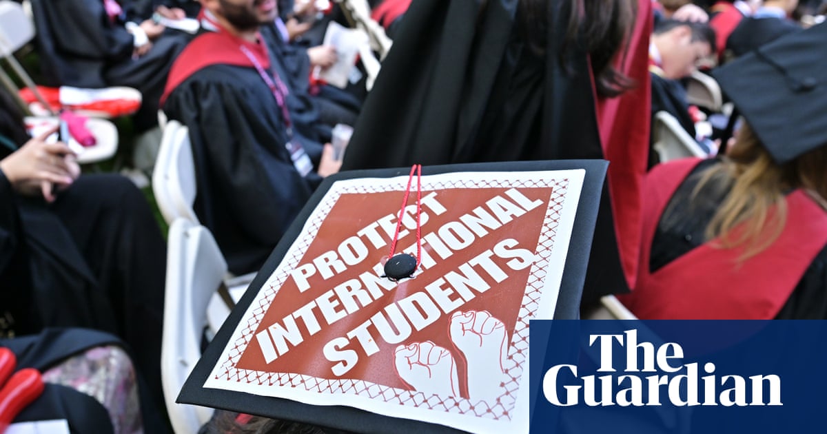 My stomach just dropped': foreign students in panicked limbo as Trump cancels visa interviews