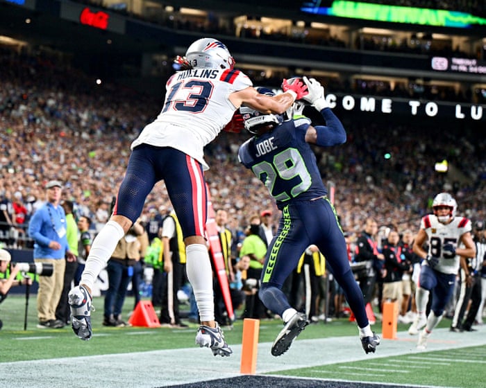 Seahawks pick off Patriots’ Maye three times to stage comeback in Super Bowl rematch