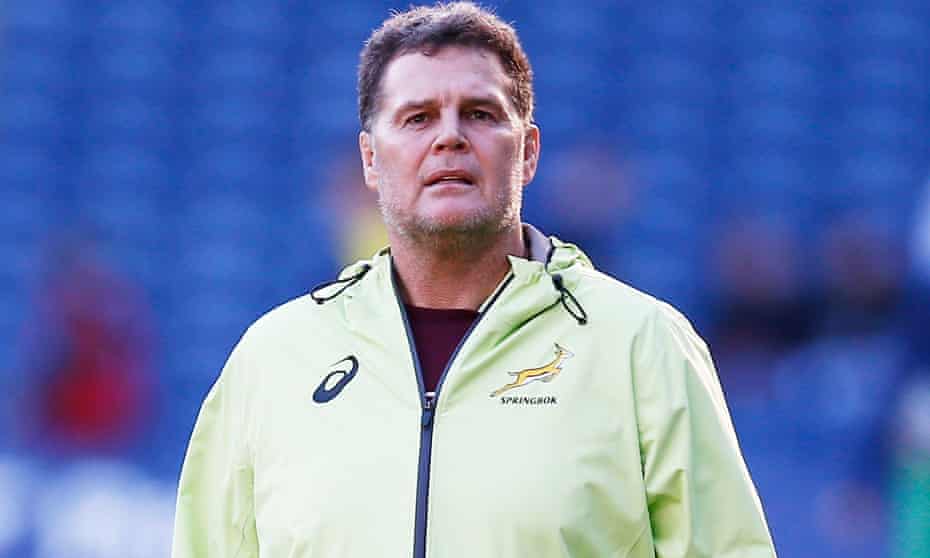 Rassie Erasmus banned from rugby for two months over Lions tour conduct |  South Africa rugby team | The Guardian