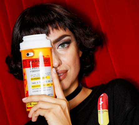 There has been public anger at Moschino’s pill-inspired collection.