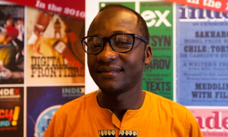Congolese digital activist Guy Muyembe