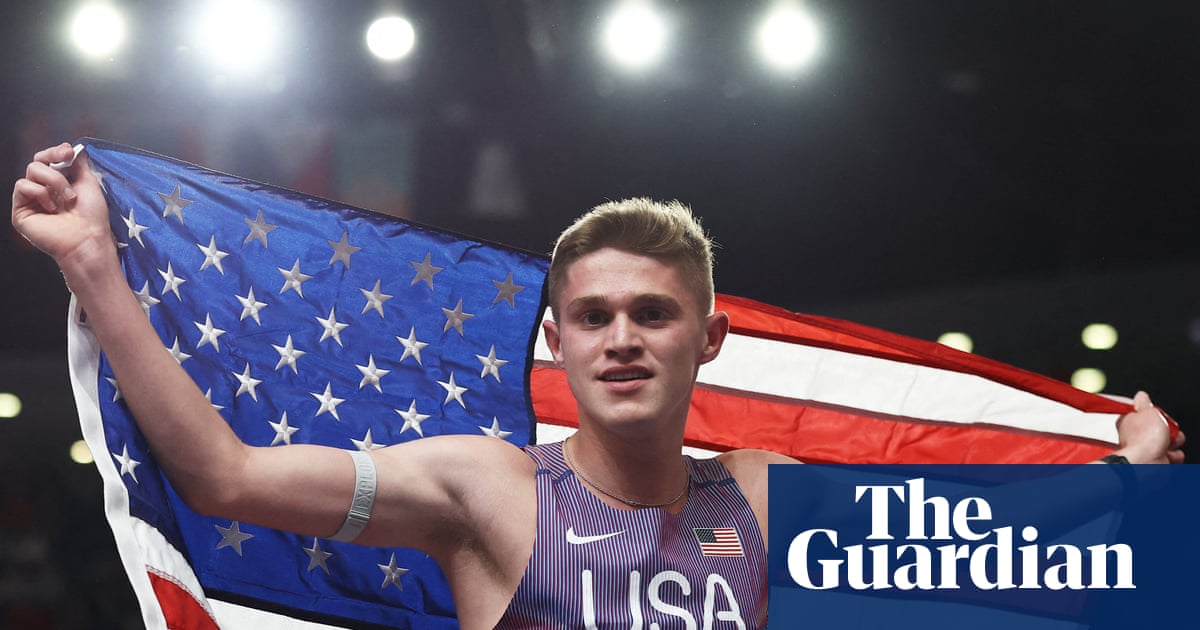 ‘He’s phenomenal’: American teen fast becoming athletics’ next big thing