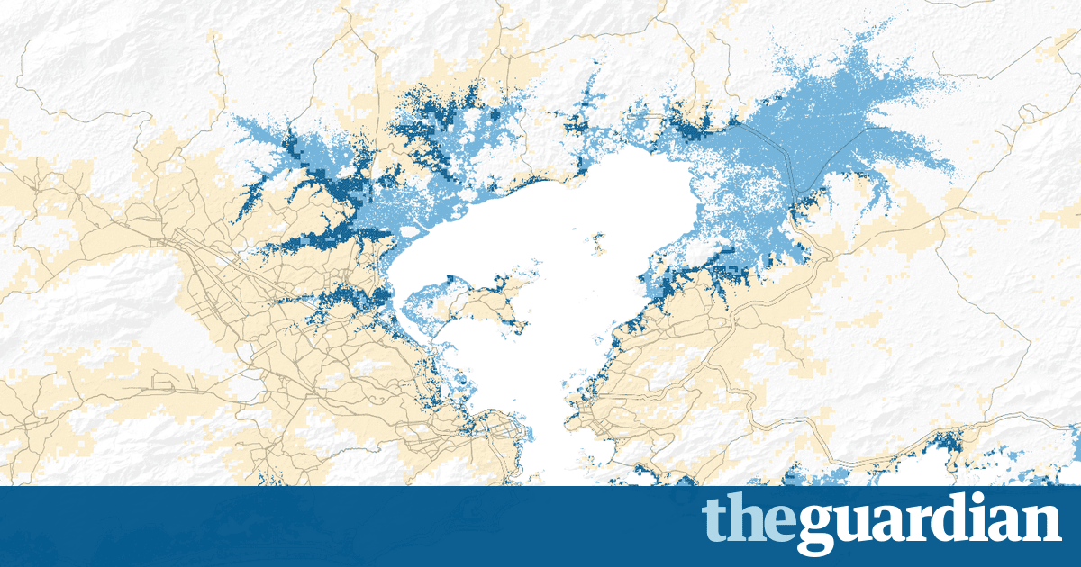 The three-degree world: the cities that will be drowned by global warming