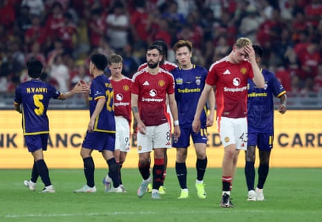 Manchester United 'choke' in defeat by Asean All-Stars on end-of-season  tour | Manchester United | The Guardian