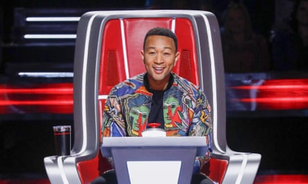 John Legend as a judge on America’s The Voice.