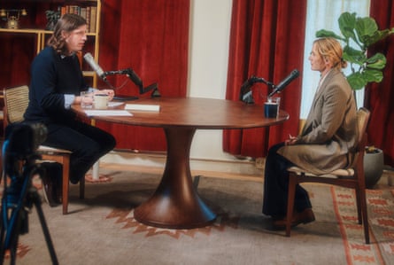 Fragoso with Kate Winslet.