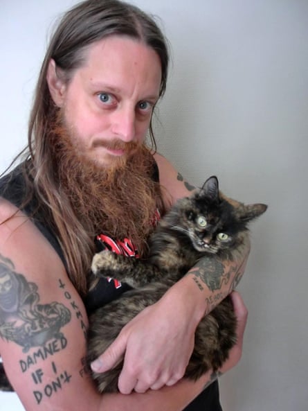 ‘I’m crazy about my borough’ … Fenriz with Peanut Butter.