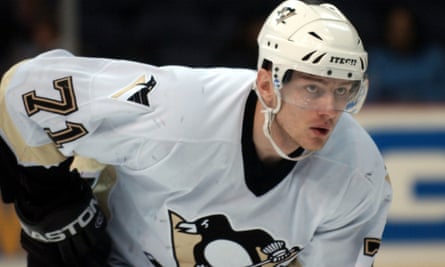 Konstantin Koltsov in action for the Pittsburgh Penguins