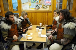 A good Viking breakfast is mportant