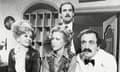 The Cast Of The Fawlty Towers Series A Slapstick Creation Set In A South Coast Hotel. From Left To Right: Prunella Scales Connie Booth John Cleese And Andrew Sachs.<br>Mandatory Credit: Photo by Bryn Colton/Daily Mail/REX/Shutterstock (889199a)
The Cast Of The Fawlty Towers Series A Slapstick Creation Set In A South Coast Hotel. From Left To Right: Prunella Scales Connie Booth John Cleese And Andrew Sachs. 
The Cast Of The Fawlty Towers Series A Slapstick Creation Set In A South Coast Hotel. From Left To Right: Prunella Scales Connie Booth John Cleese And Andrew Sachs.