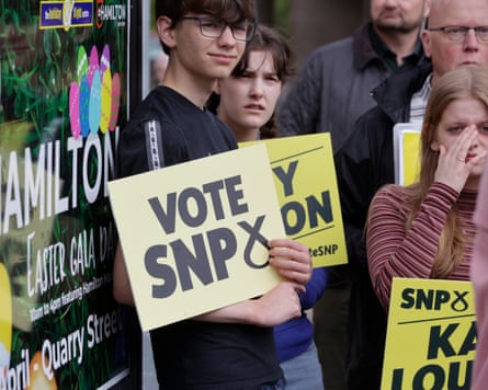 SNP activists embark on the final full week of byelection campaigning in Hamilton, Larkhall and Stonehouse this year