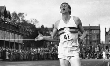 Roger Bannister's record breaking run