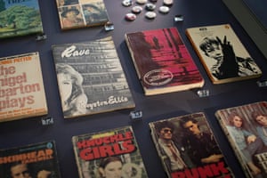 Youthful influences … the artist’s memorabilia.