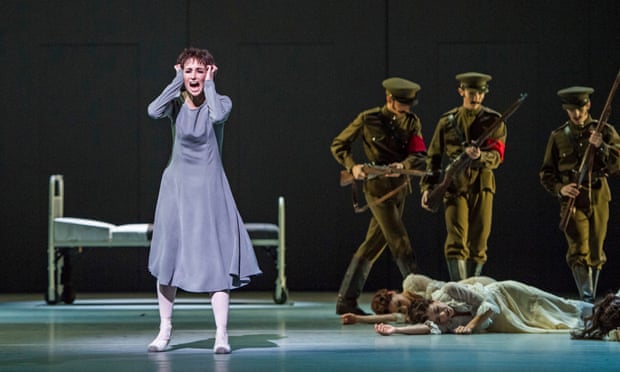 Lauren Cuthbertson as Anna Anderson in Anastasia by The Royal Ballet @ Royal Opera House.