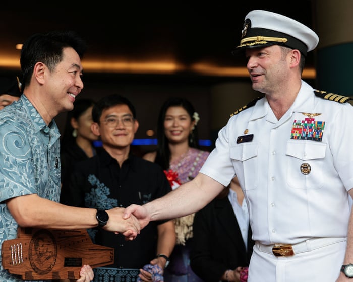 USS Abraham Lincoln’s crew of 5,000 arrive in Thailand after 270 days at sea